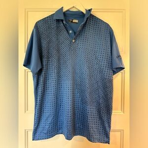 Callaway Opti-Dri Golf Polo Shirt size medium blue